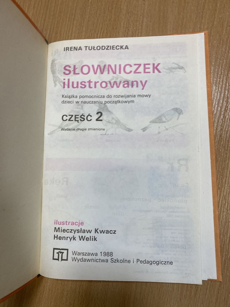 Irena Tułodziecka - Słownik ilustrowany cz.2