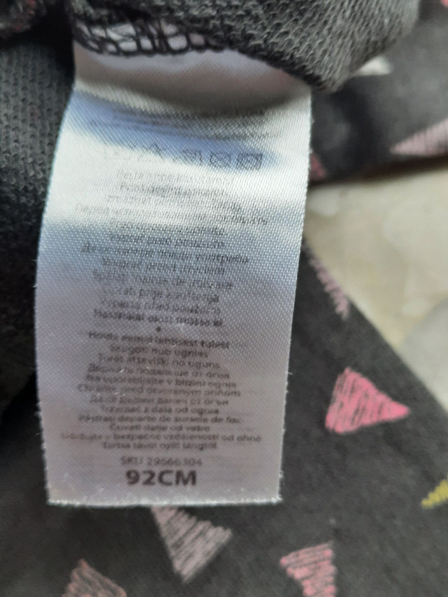 Spodnie dresowe dla dziewczynki Pepco r. 92