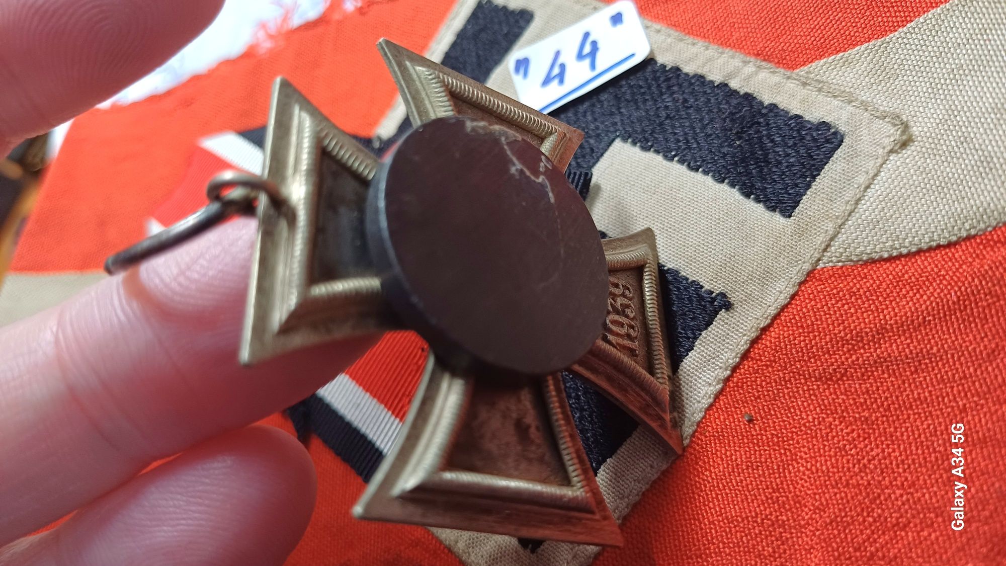 PROMOÇÃO-- Cruz de ferro marcação fabricante 44 ORIGINAL Alemanha nazi