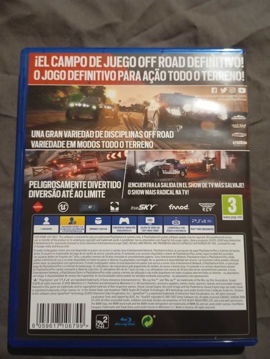 Gravel Playstation 4