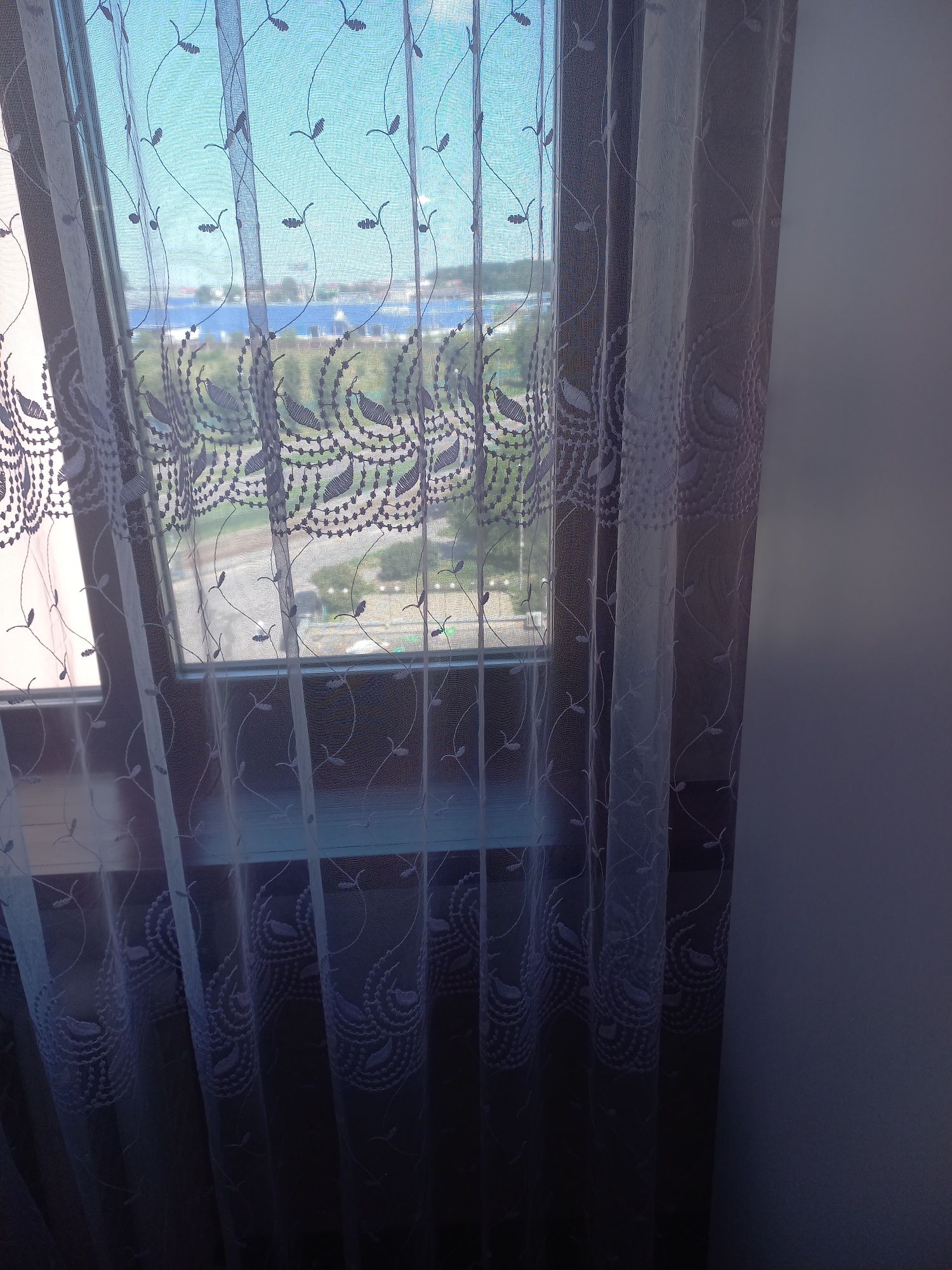 Продам шикарный турецкий тюль белый