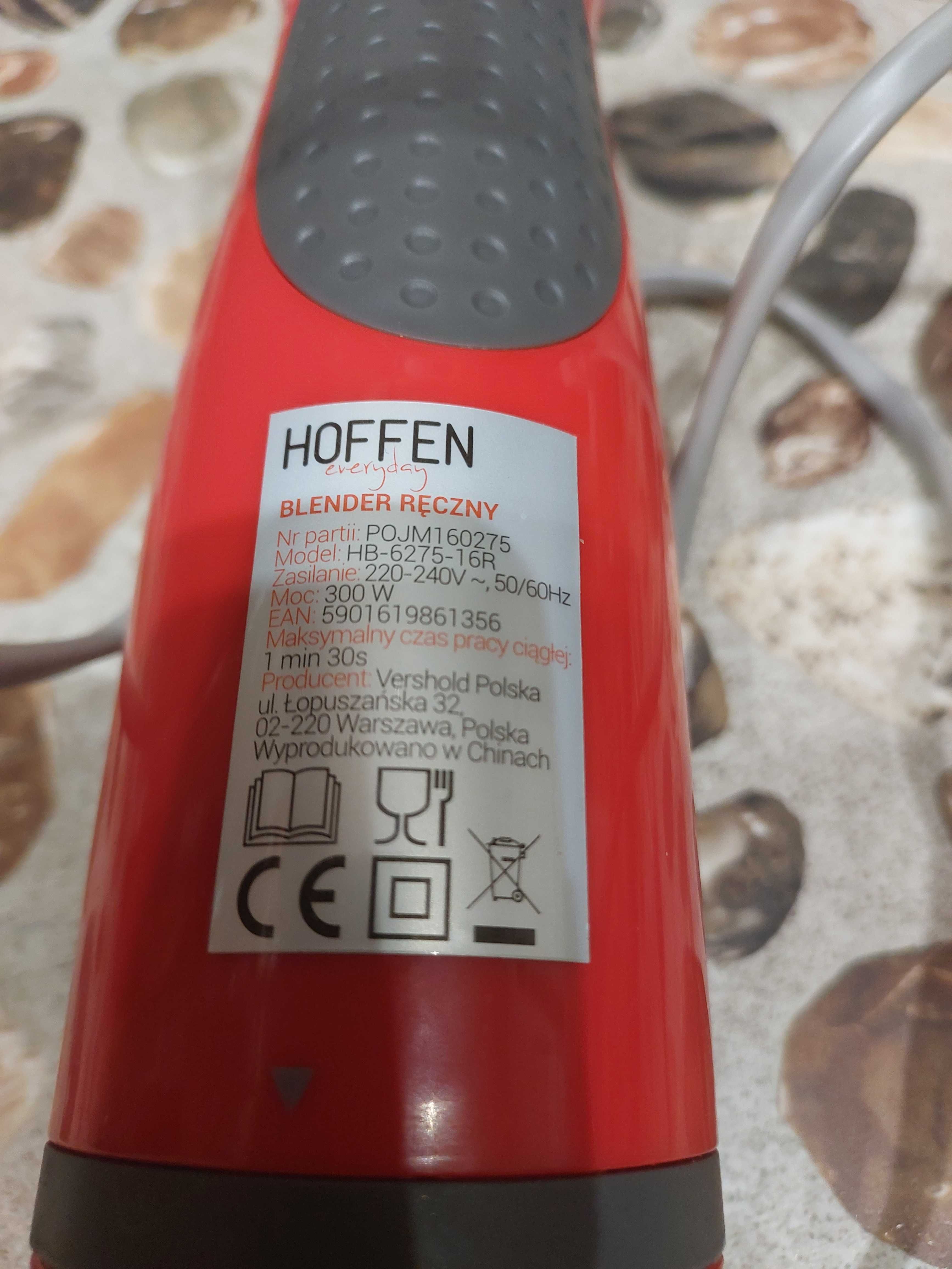 Blender ręczny Hoffen 300W, 100% sprawny