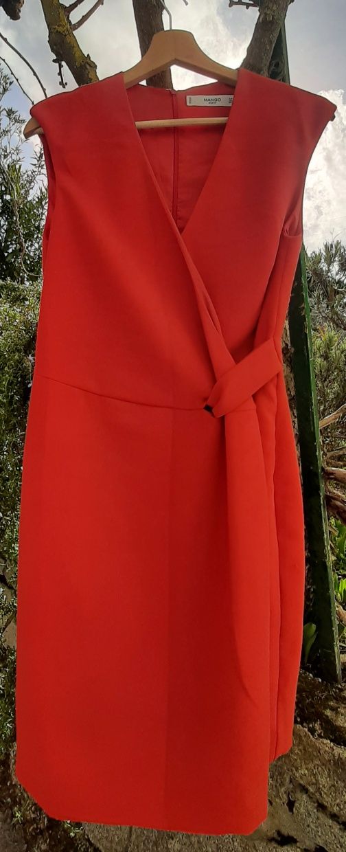 Vestido vermelho MANGO