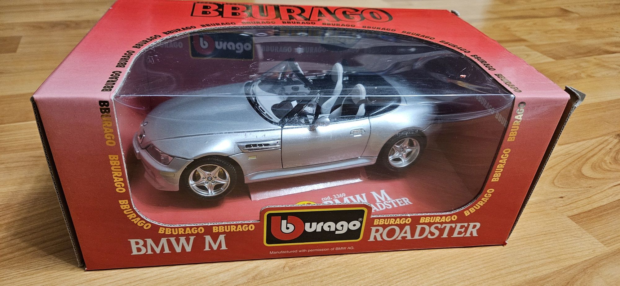 1:18 Burago BMW M Roadster