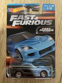 2x Mazda RX-8 3/10 Hot Wheels 979C FAST FURIOUS Tokyo Drift 1:64 3/10