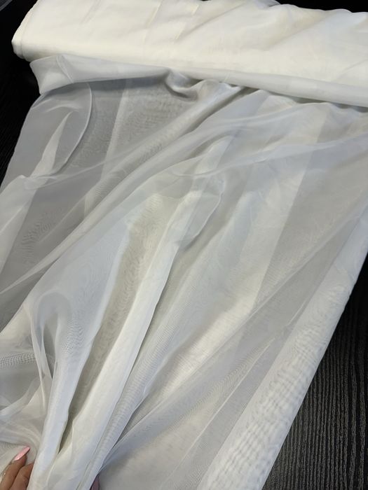 Woal gładki ecri drugi gatunek - WYPRZEDAŻ