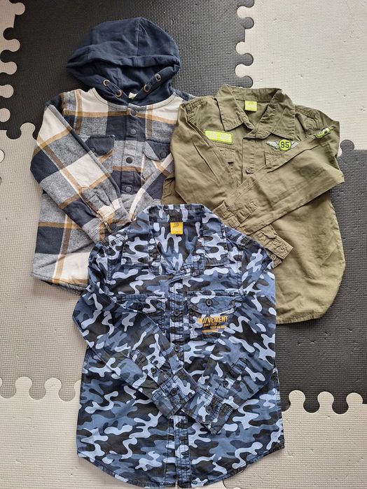 Paka Ubrania dla chłopca 110 - 116 reserved smyk pepco kik h&m