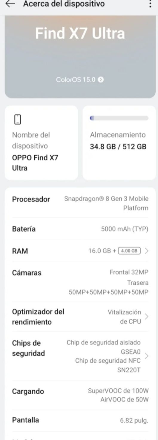OPPO Find X7 Ultra 512Gb