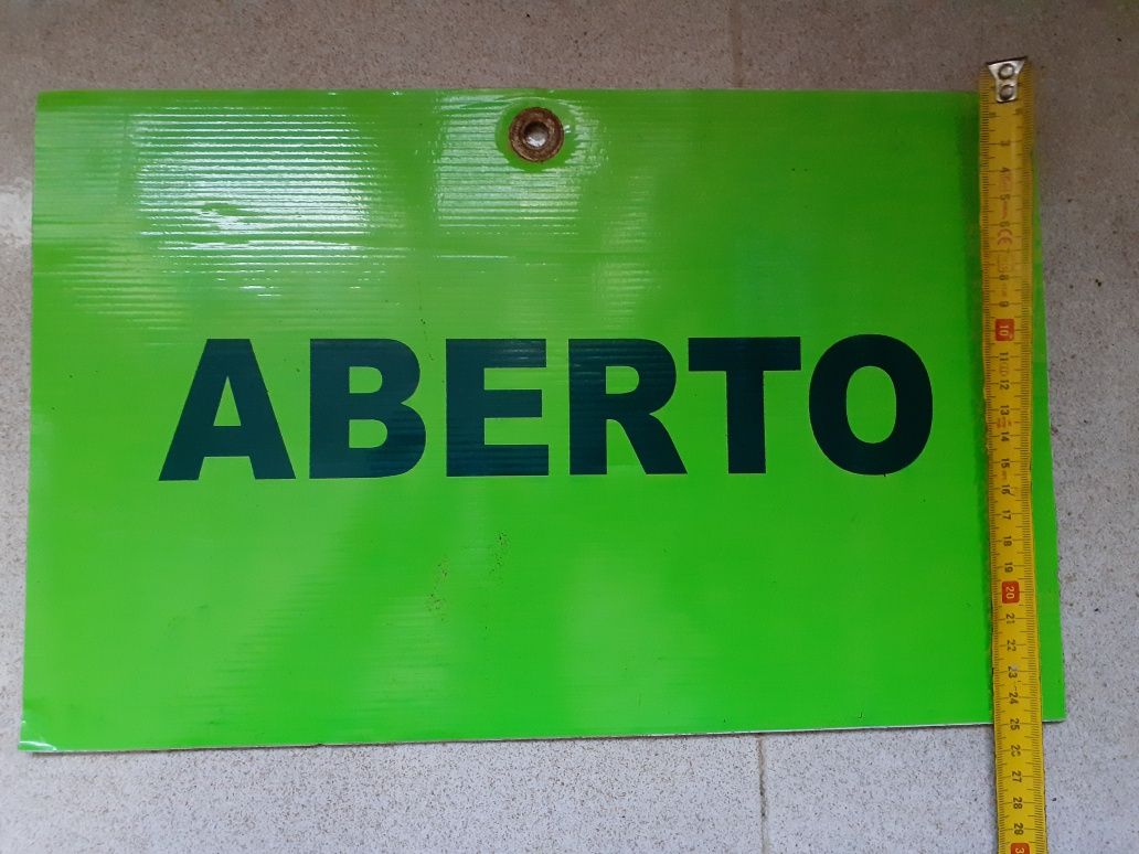 Placa para entrada