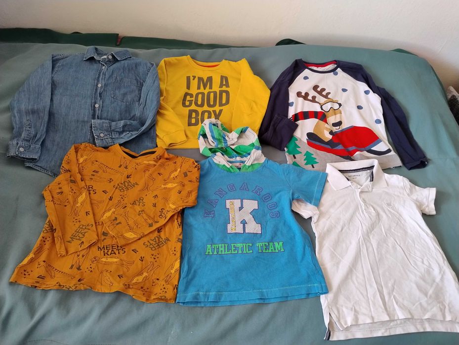 SUPER CENA Koszulka polo Reserved 122 kaptur KangaRoos 116/122 Boys128