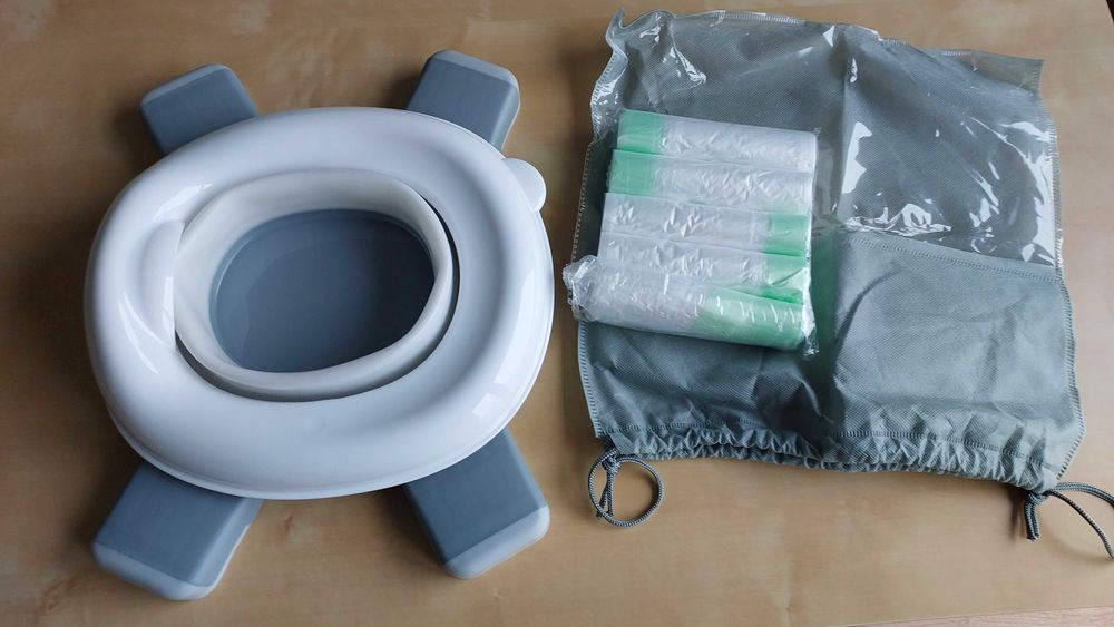 Składany nocnik / nakładka