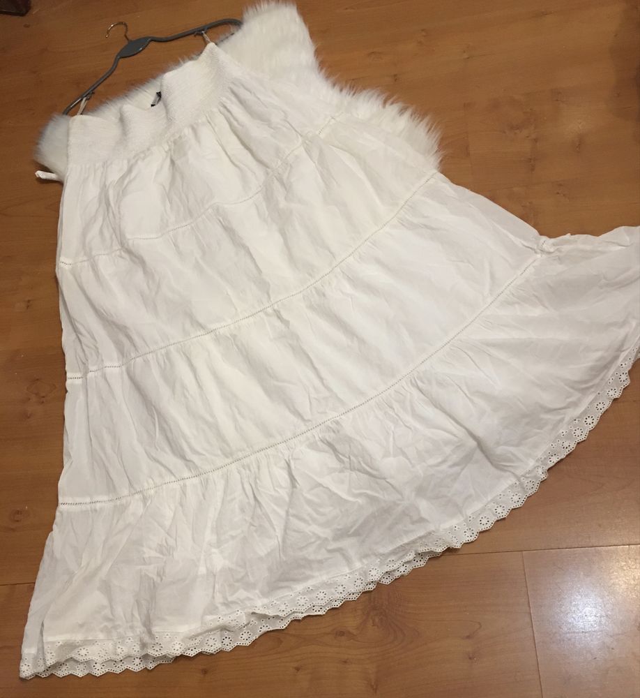 Vestido Branco Comprido da Atmosphere