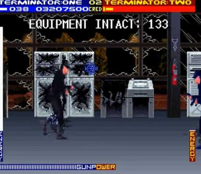 T2 The Arcade Game Terminator Gra Nintendo Super SNES PAL Euro