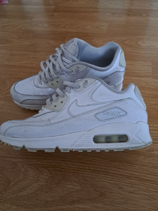 Buty sportowe oryginalne AIR MAX damskie Nike białe r.37,5