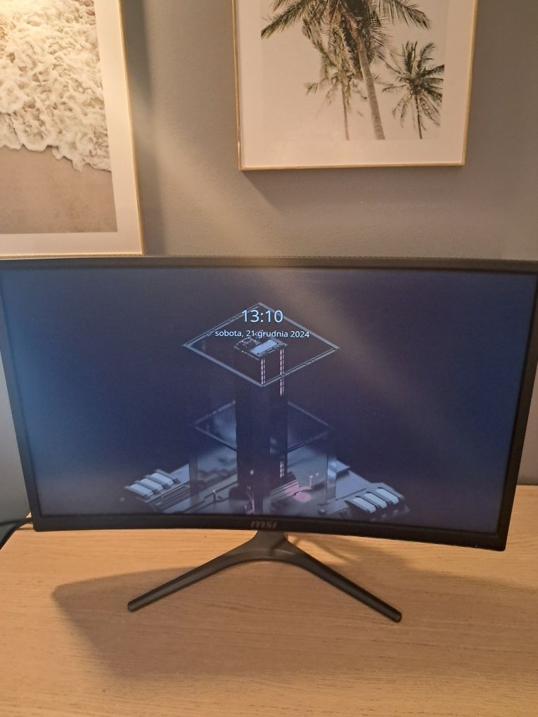 Monitor Msi Zakrzywiony 75hz 24" 1920 x 1080 1ms