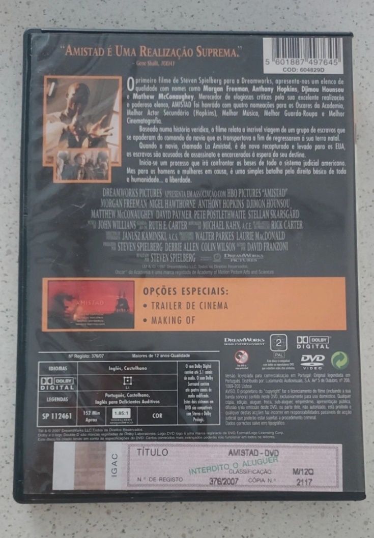 DVD amistad  ( original)