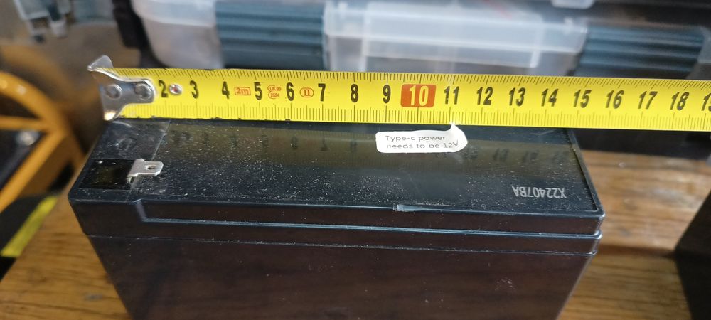 Akumulator 12 V żelowy 7.2 Ah