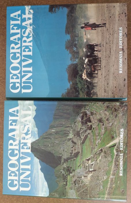 Geografia Universal - 9 livros com atualização na caixa original