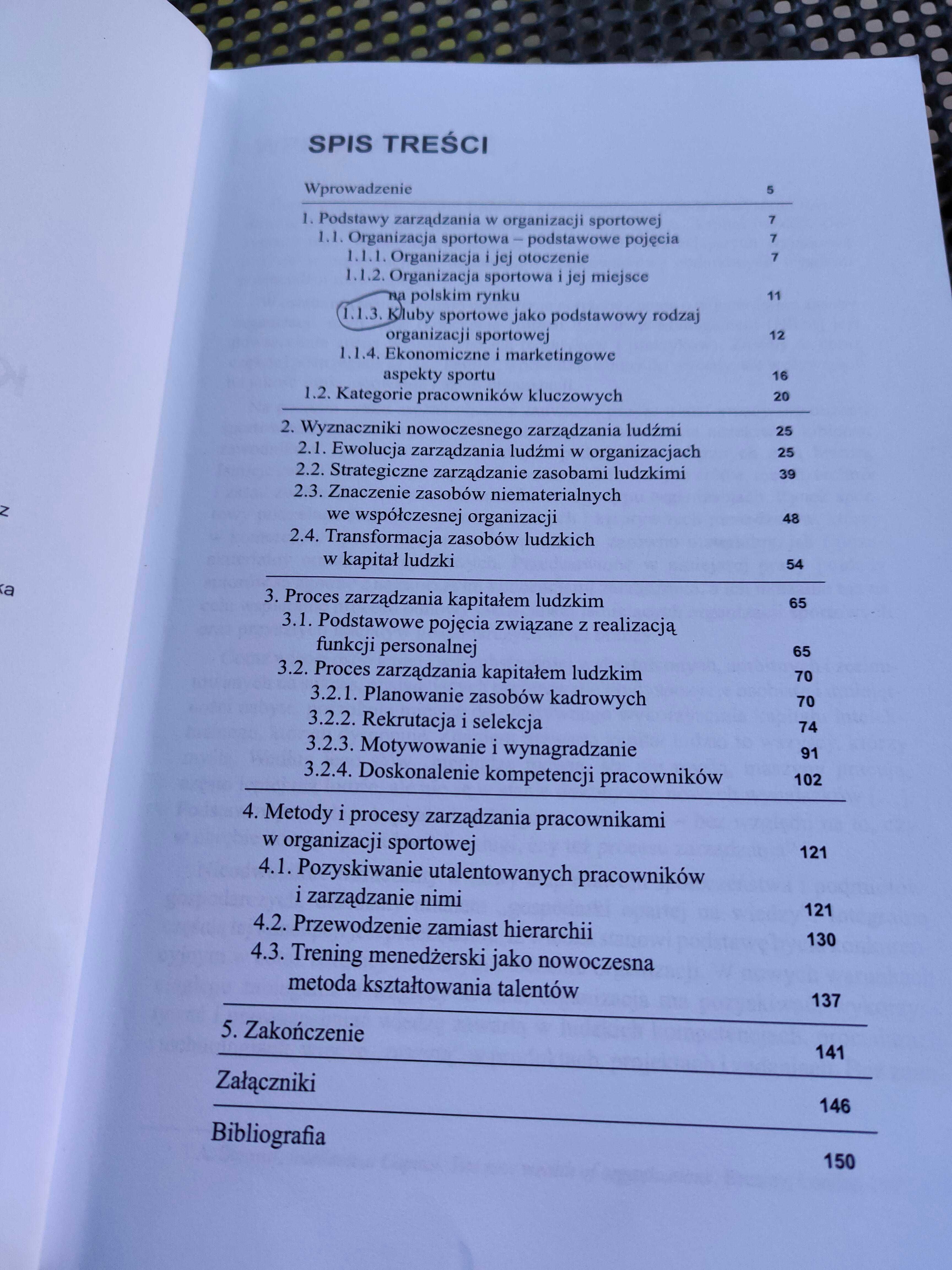 zarządzanie kapitałem ludzkim dla menedżerów w sporcie