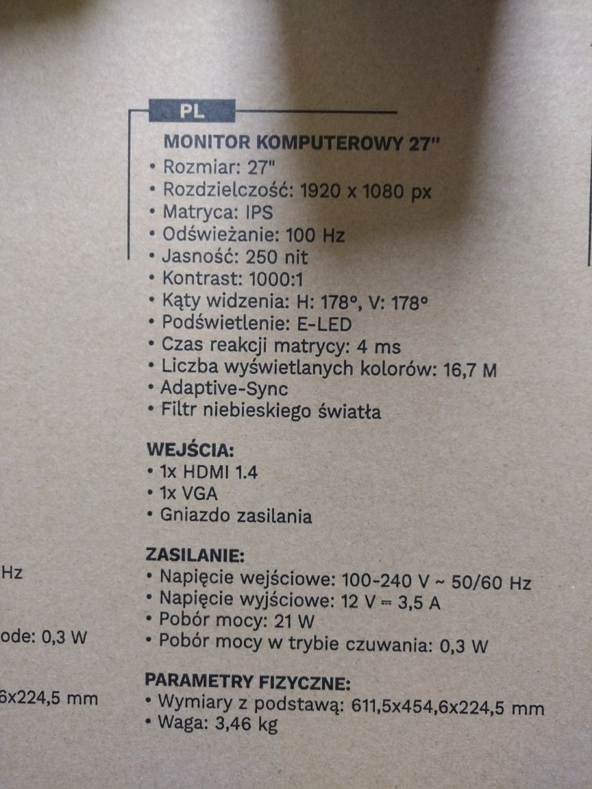 Monitor komputerowy