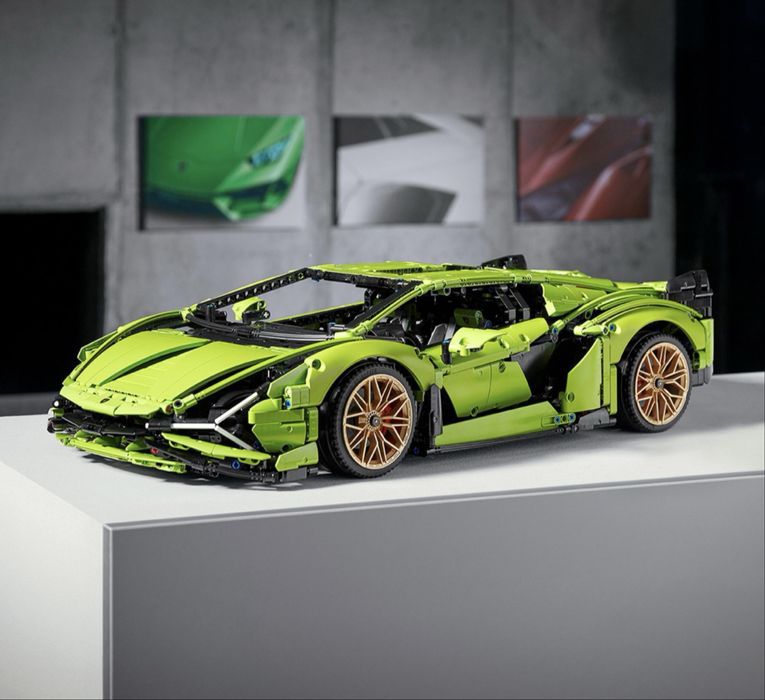 Конструктор |1:8] Lamborghini Sian (42115) 3696 деталей