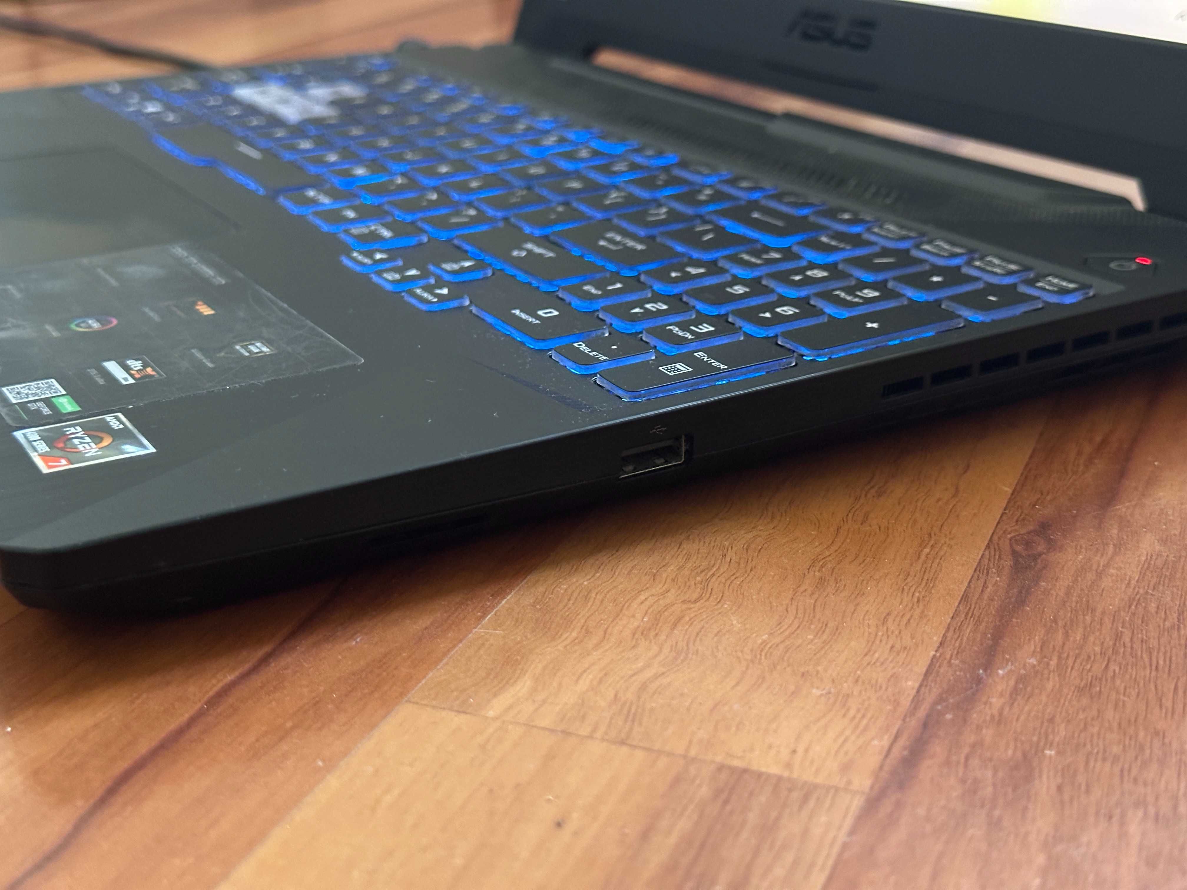 Laptop Gamingowy ASUS TUF A15 R7 1660TI 16/512GB