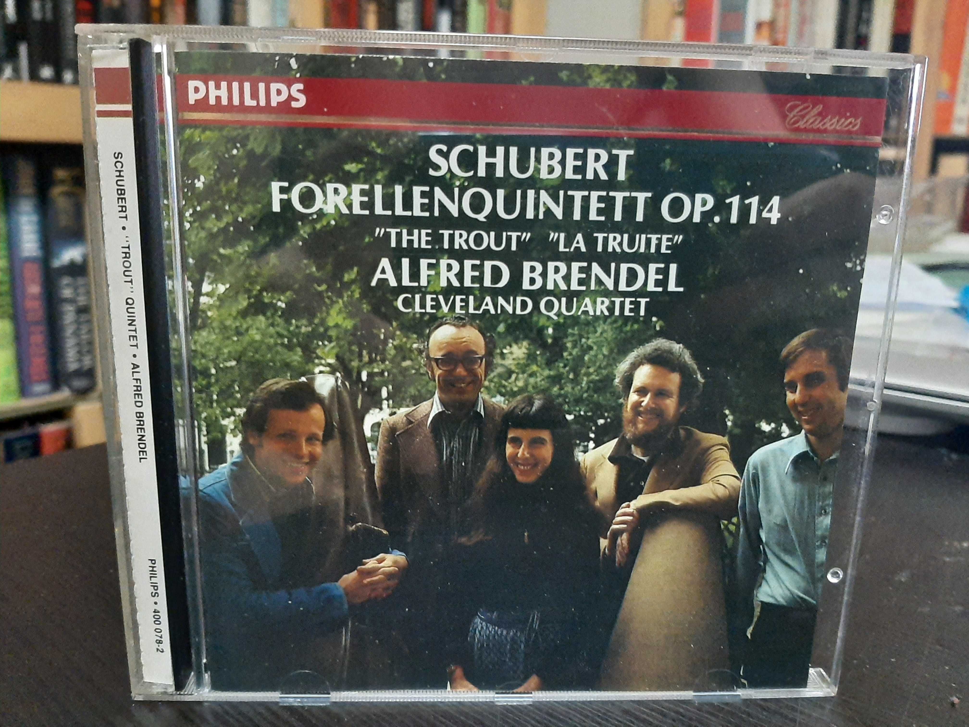 Schubert – 4teto Op. 114 The Trout - Alfred Brendel, Cleveland Quartet