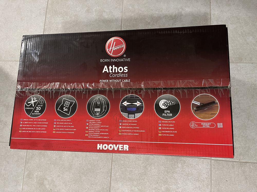 Aspirador Hoover Athos sem fios - NOVO