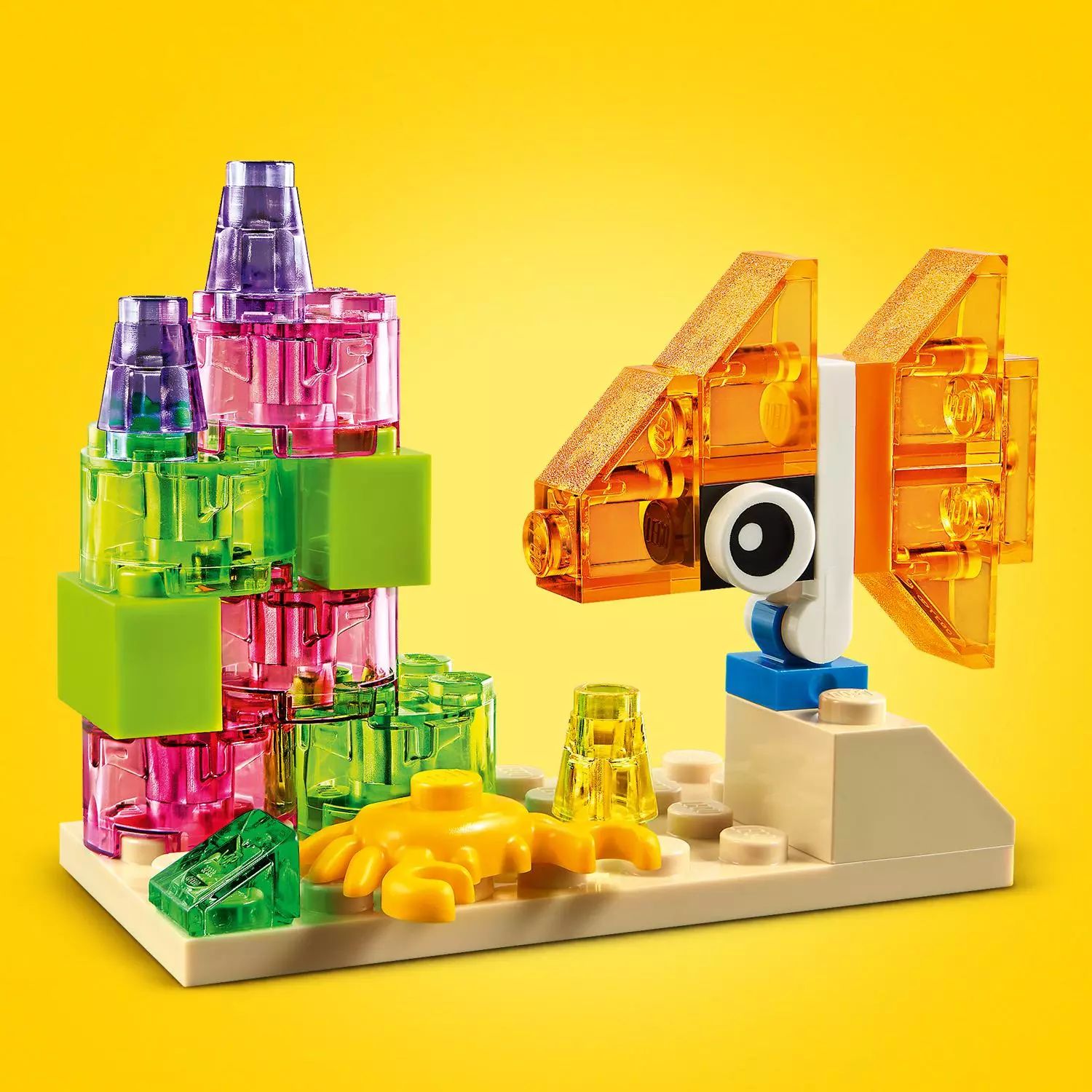 LEGO Classic Kreatywne przezroczyste klocki 11013