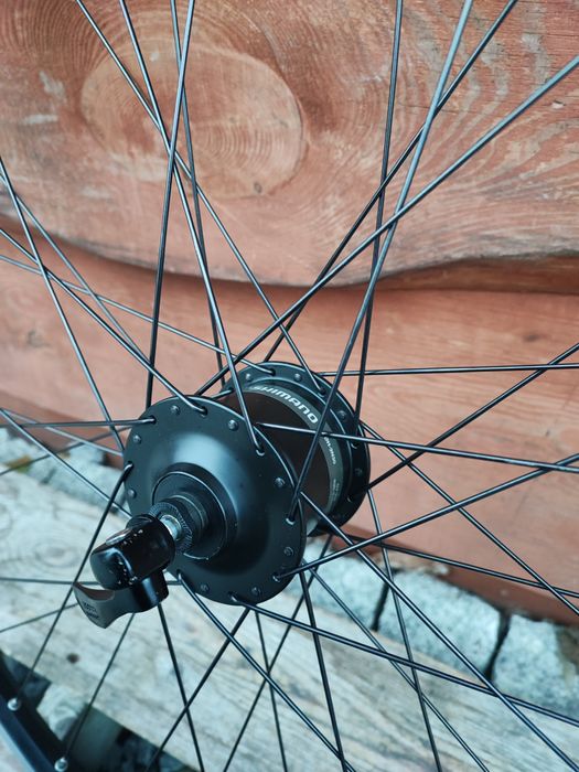 Komplet kół rowerowych Trekkingowych 28" Shimano Dynamo 9s Retro MTB