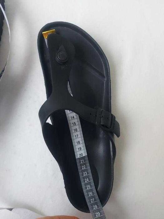 Сандалі в'єтнамки жіночі birkenstock gizeh eva чорні