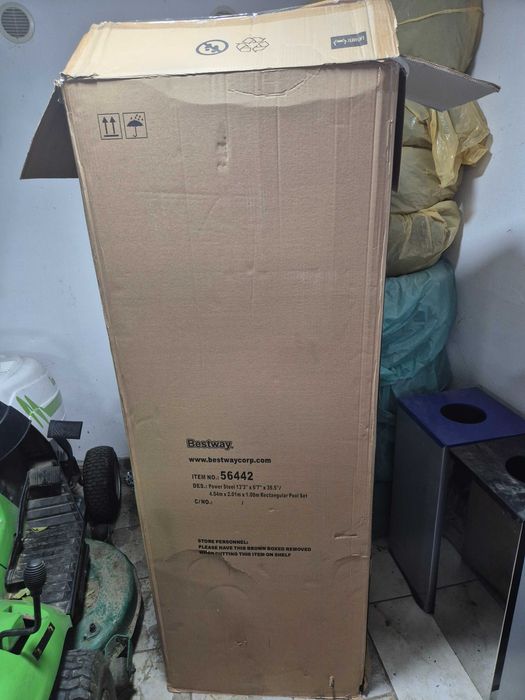 BASEN STELAŻOWY 404x201x100cm BESTWAY 56442 8w1 POMPA PIASKOWA 3596l/h