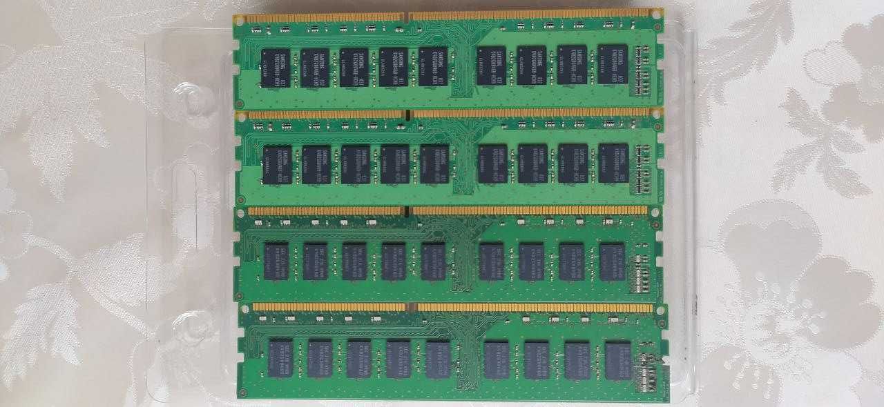 16 Gb (4 x 4GB) ECC Samsung  DDR3 1333 MHz PC3-10600E