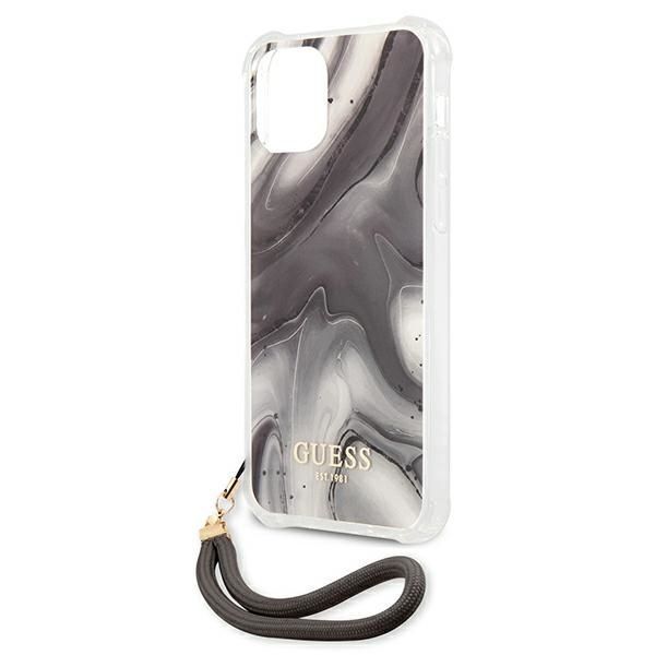 Etui Guess Marble Collection do iPhone 12 Pro Max 6,7" - Szary/Grey