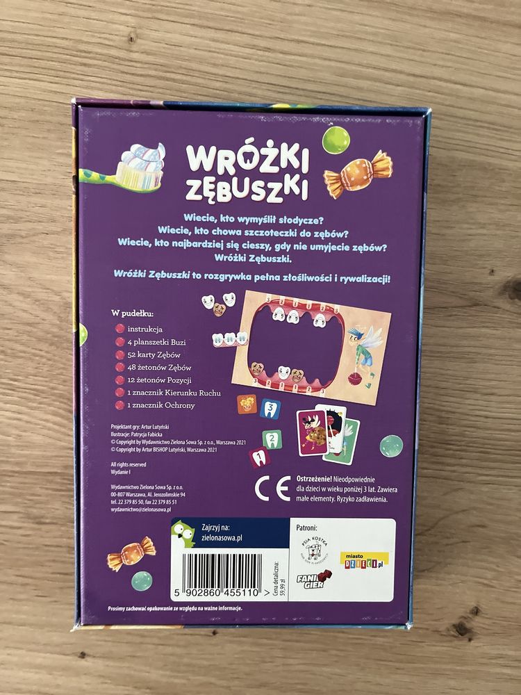 Gra Wróżki zębuszki