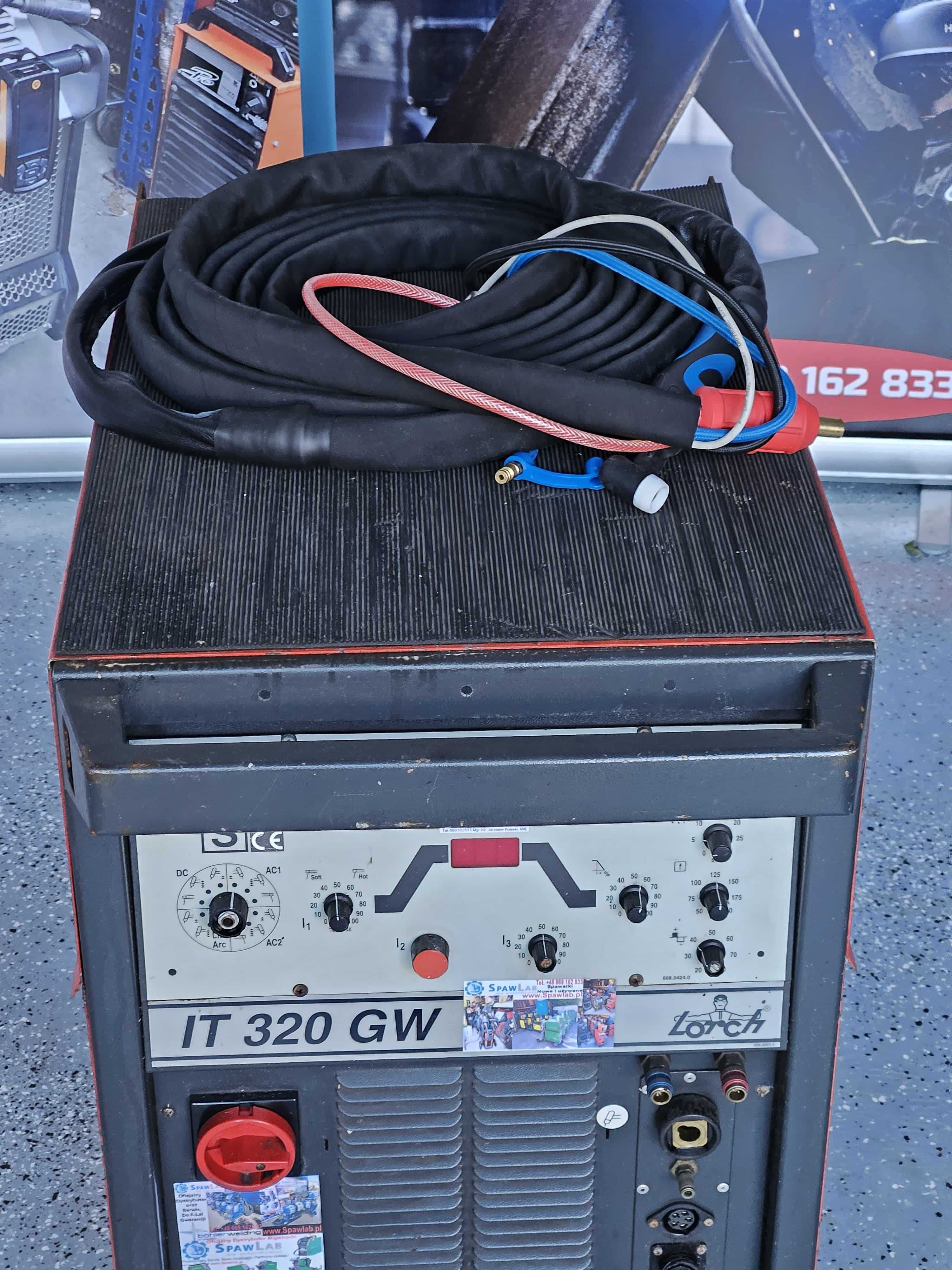 Spawarka Lorch IT 320A GW Ac/Dc Tig Inwerter Mocna Chłodzona cieczą !!