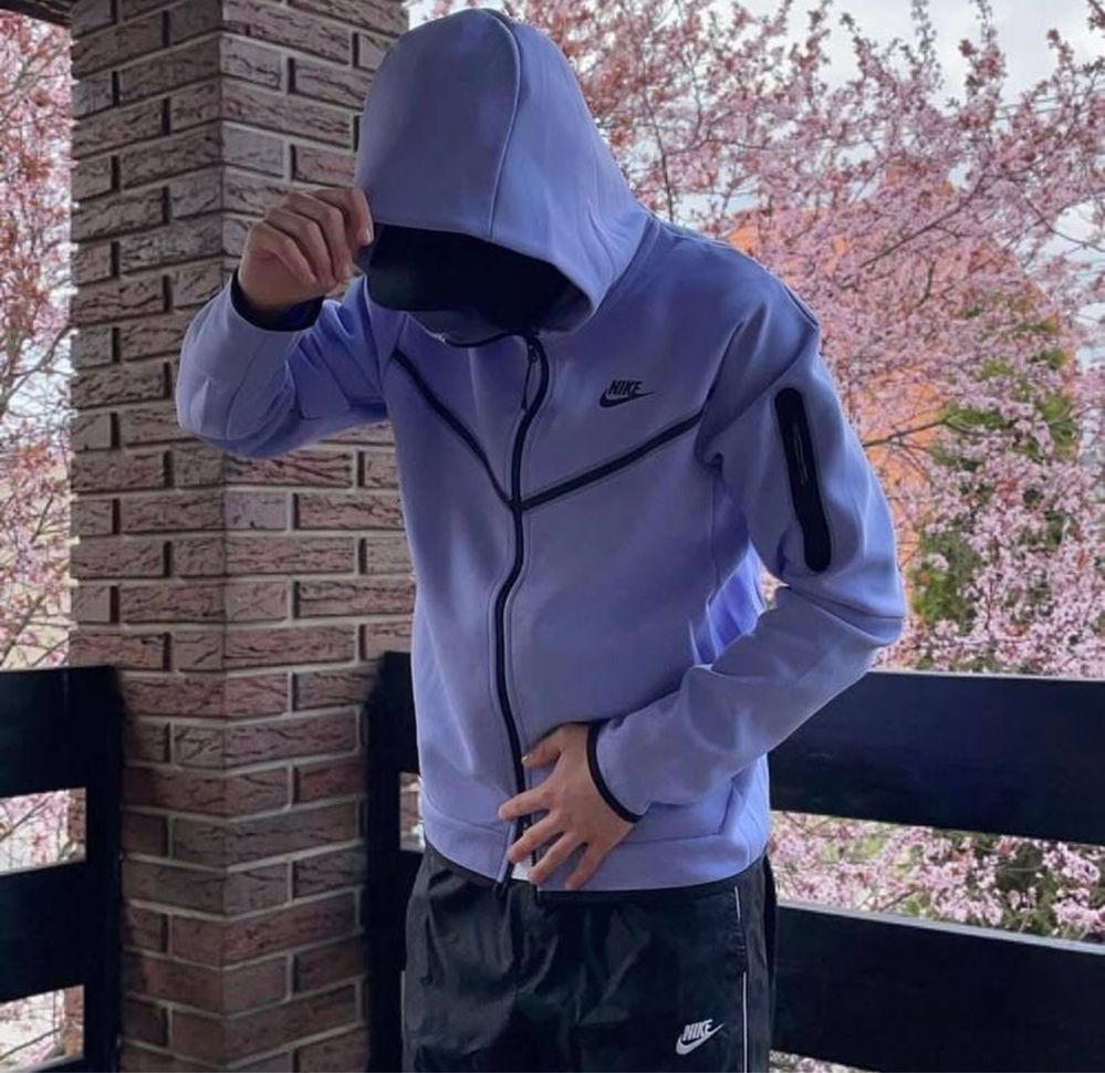 ОРИГІНАЛ | Кофта зіп-худі Nike Tech Fleece CU4489-569 зипка найк теч