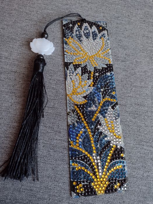 Zakładka do książki -diamond painting