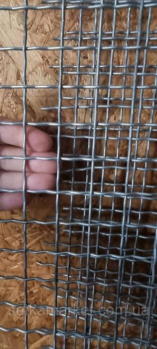 Сітка чорна 50*50*4.0 мм 1.5*2м канілірована