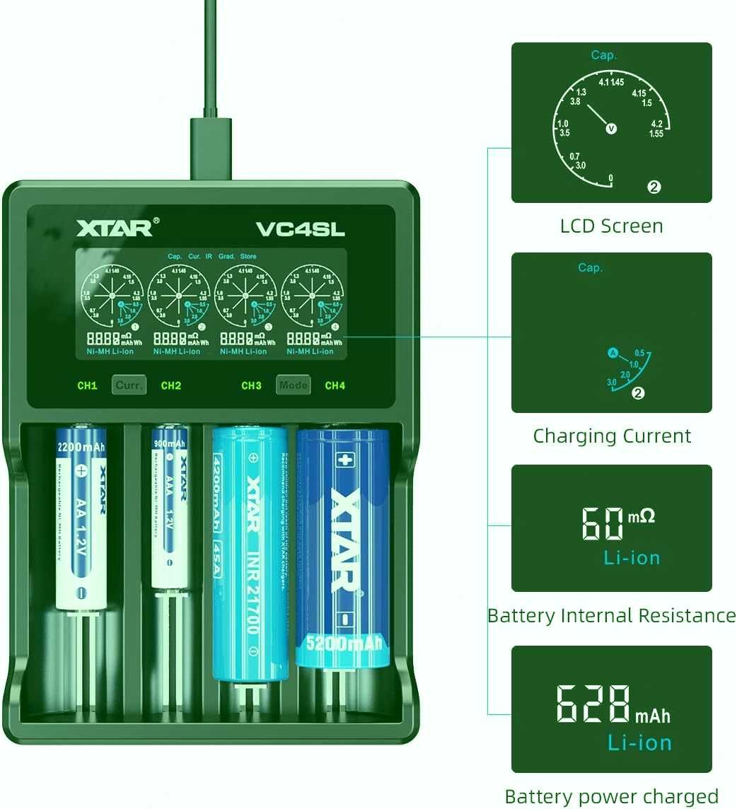 Зарядное устройство xtar vc48l