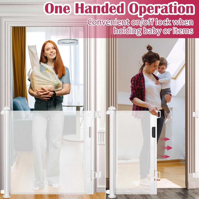 Portão de Segurança Retrátil para Bebês
