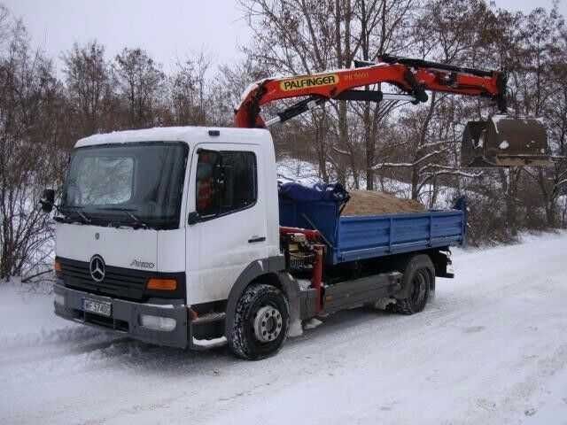 PIASEK PIACH 0/2 RZECZNY WARSZAWA Transport materiałów sypkich wywrotk