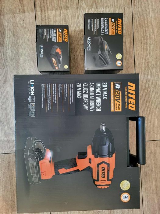 Klucz udarowy 20v niteo akumulatorowy