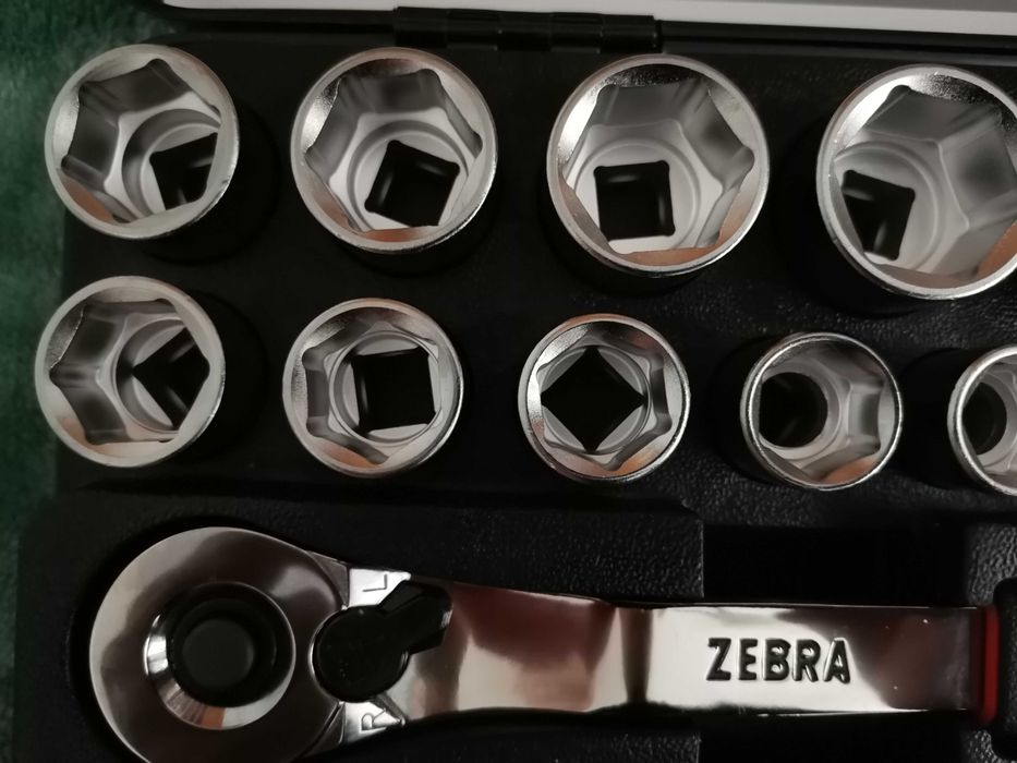 WURTH !!! Zestaw kluczy nasadowych 1/2 i 1/4 cala 59 el.