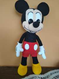 Myszka Miki zabawka kolekcjonerska Pluszak maskotka z włóczki