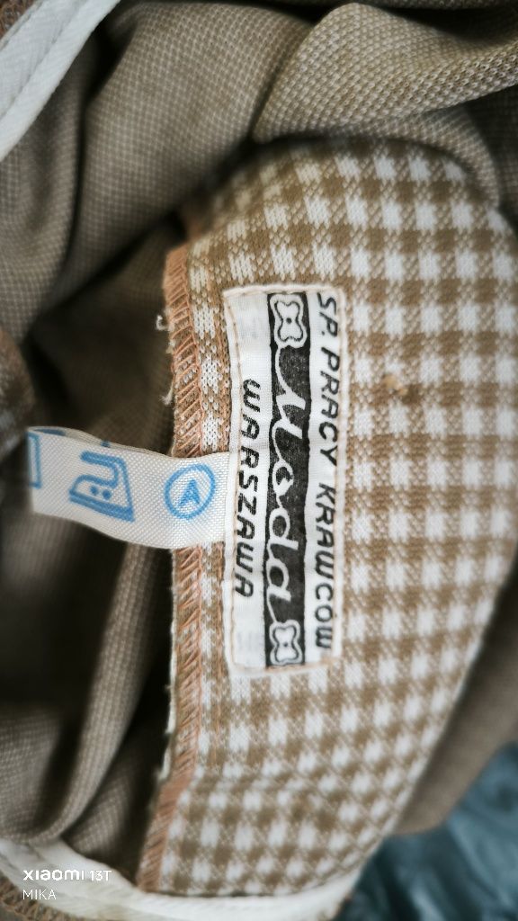 Vintage sukienka koszulowa lata 80. | Idealny idealny