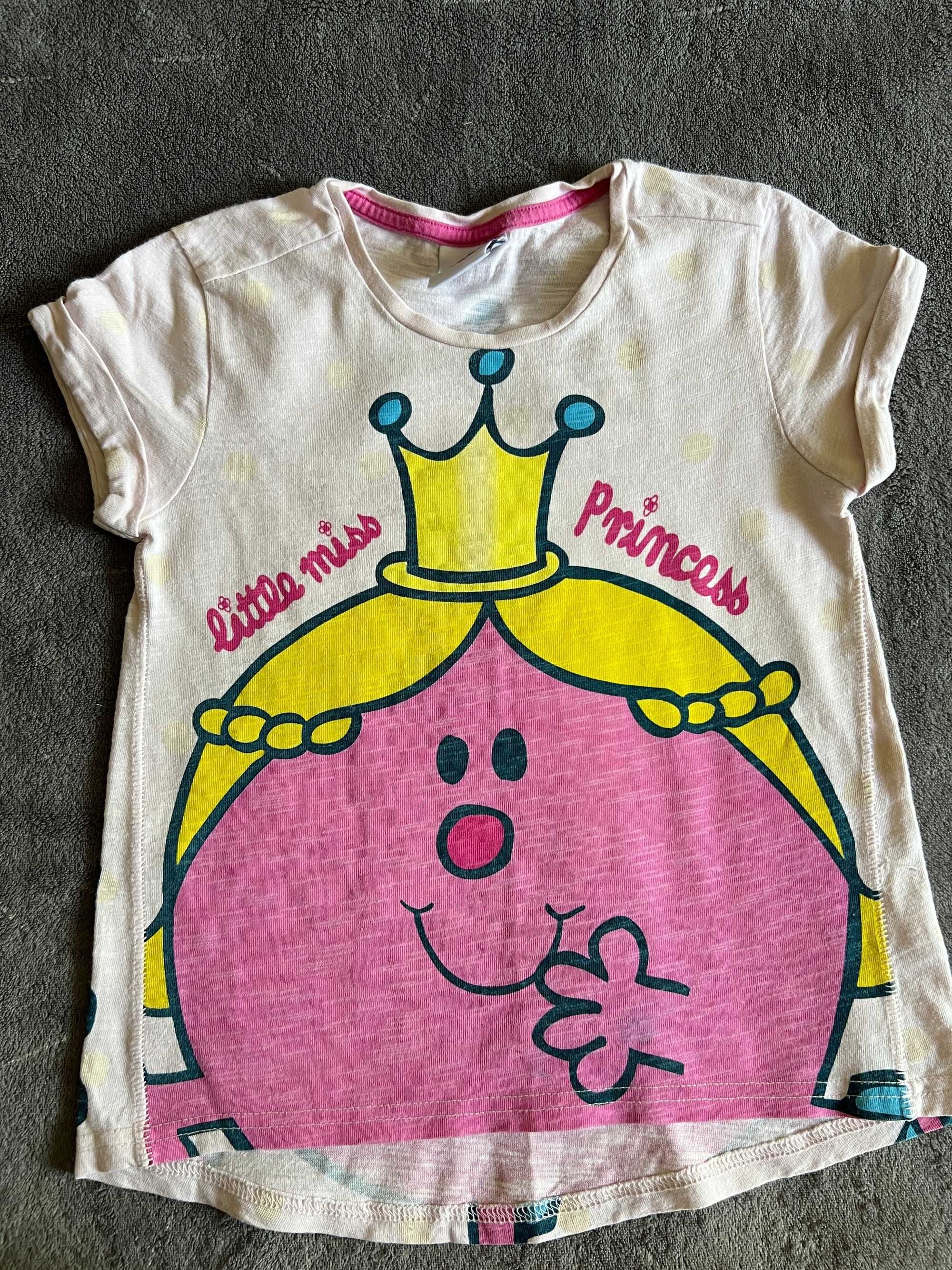 Śliczny t-shirt koszulka Next dla dziewczynki - rozm. 104
