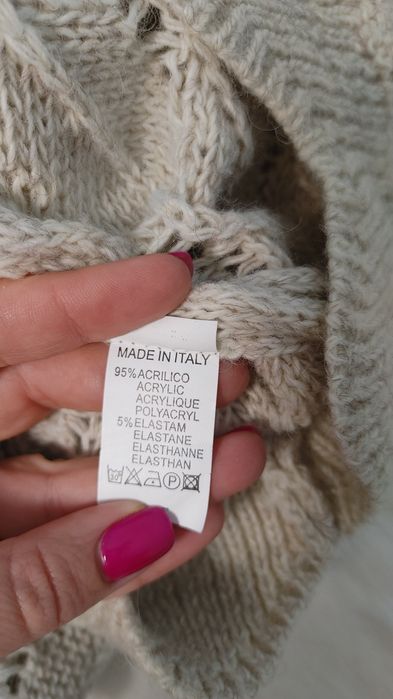 Кофта. Светер крупна в'язка