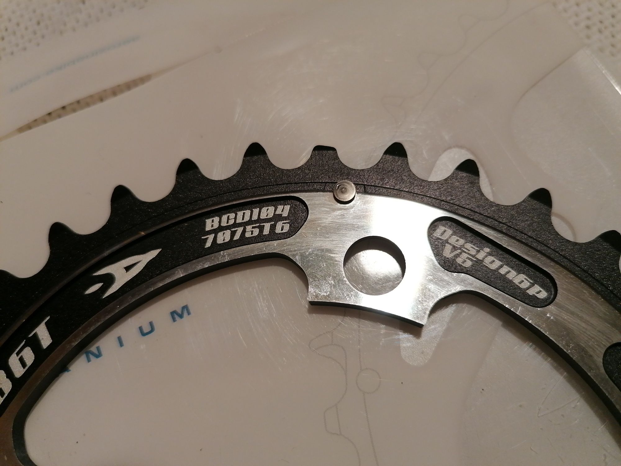 Tarcza koronka 104bcd 36T Shimano xt Xtr rozmiar