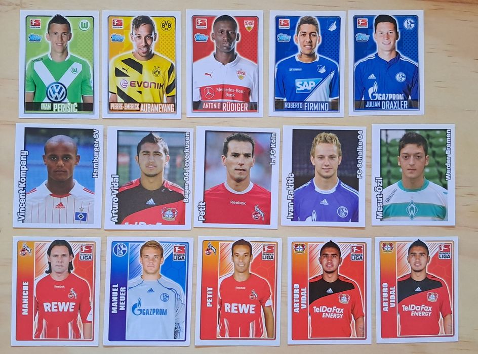 Lote de cromos Futebol da Panini